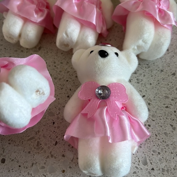 5 Pcs Little Bears Petits oursons for Pen Pencil Straw or to add with Balloons - Picture 5 of 14